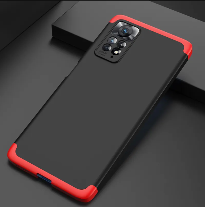 Redmi Note 11 Pro Plus 5G Ultimate 360° Shockproof Complete Protection Matte Back Cover