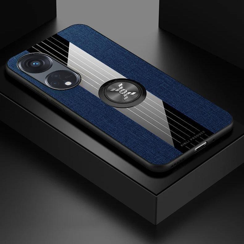 Oppo Reno8 T 5G Luxury Plexiglass Invisible X® Ring Case