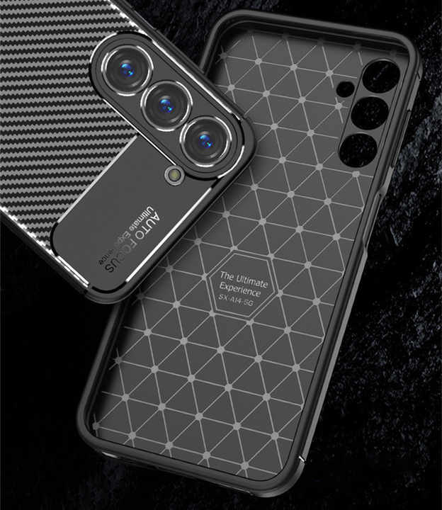 Oppo Reno 12 Pro 5G Luxury Carbon Fiber Texture Phone Case