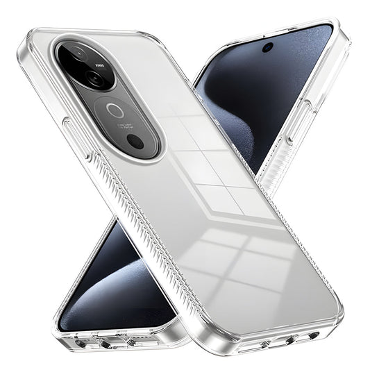 Vivo V40 Pro Antislip Acrylic Transparent Phone Case