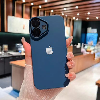 Luxury Matte Case With Logo For iPhone 16