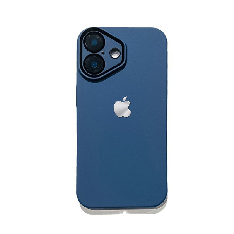 Luxury Matte Case With Logo For iPhone 16