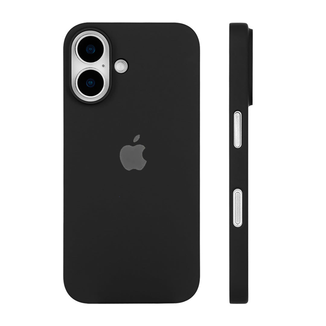 Silicon Logo Case For Apple iPhone 16 & 16 Plus