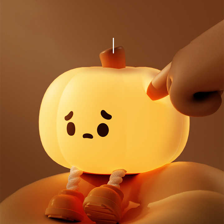 Cute Pumpkin Night Light