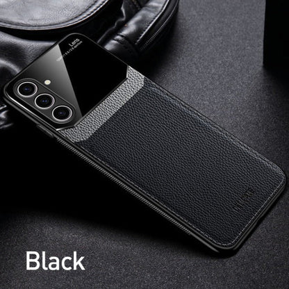 Galaxy S24FE 5G Premium Leather Lens Protective Case