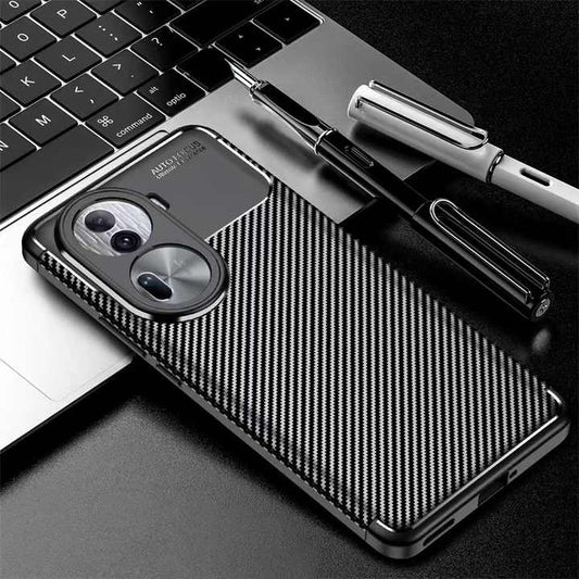 Oppo Reno 11 Pro 5G Luxury Carbon Fiber Texture Phone Case