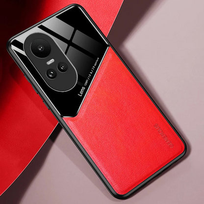 Oppo Reno10 5G luxury Generous® Leather Protective Back Case