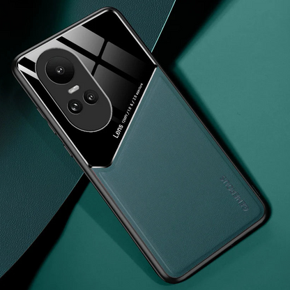 Oppo Reno10 5G luxury Generous® Leather Protective Back Case