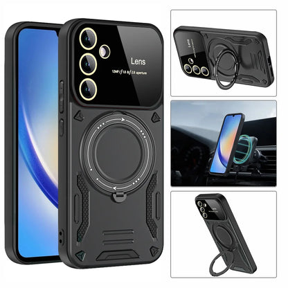 Samsung Galaxy A54 5G Military Grade Hard Back Ring Case