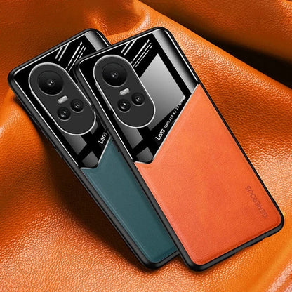 Oppo Reno10 5G luxury Generous® Leather Protective Back Case