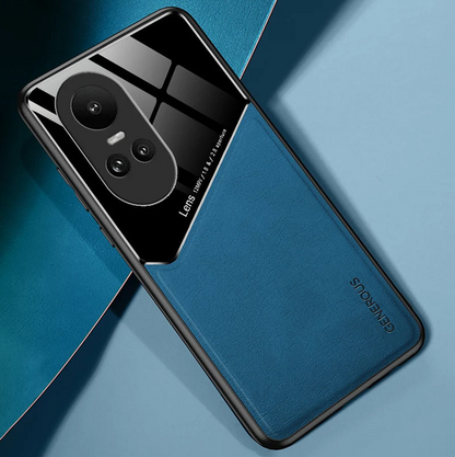 Oppo Reno10 5G luxury Generous® Leather Protective Back Case